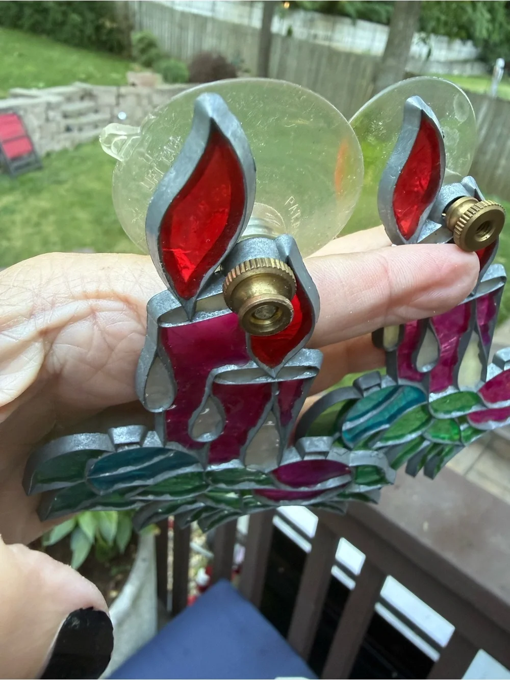 Source Unknown pair stained